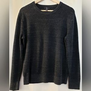 Gap Mens Blue Heather Thermal Shirt Size S Long Sleeve